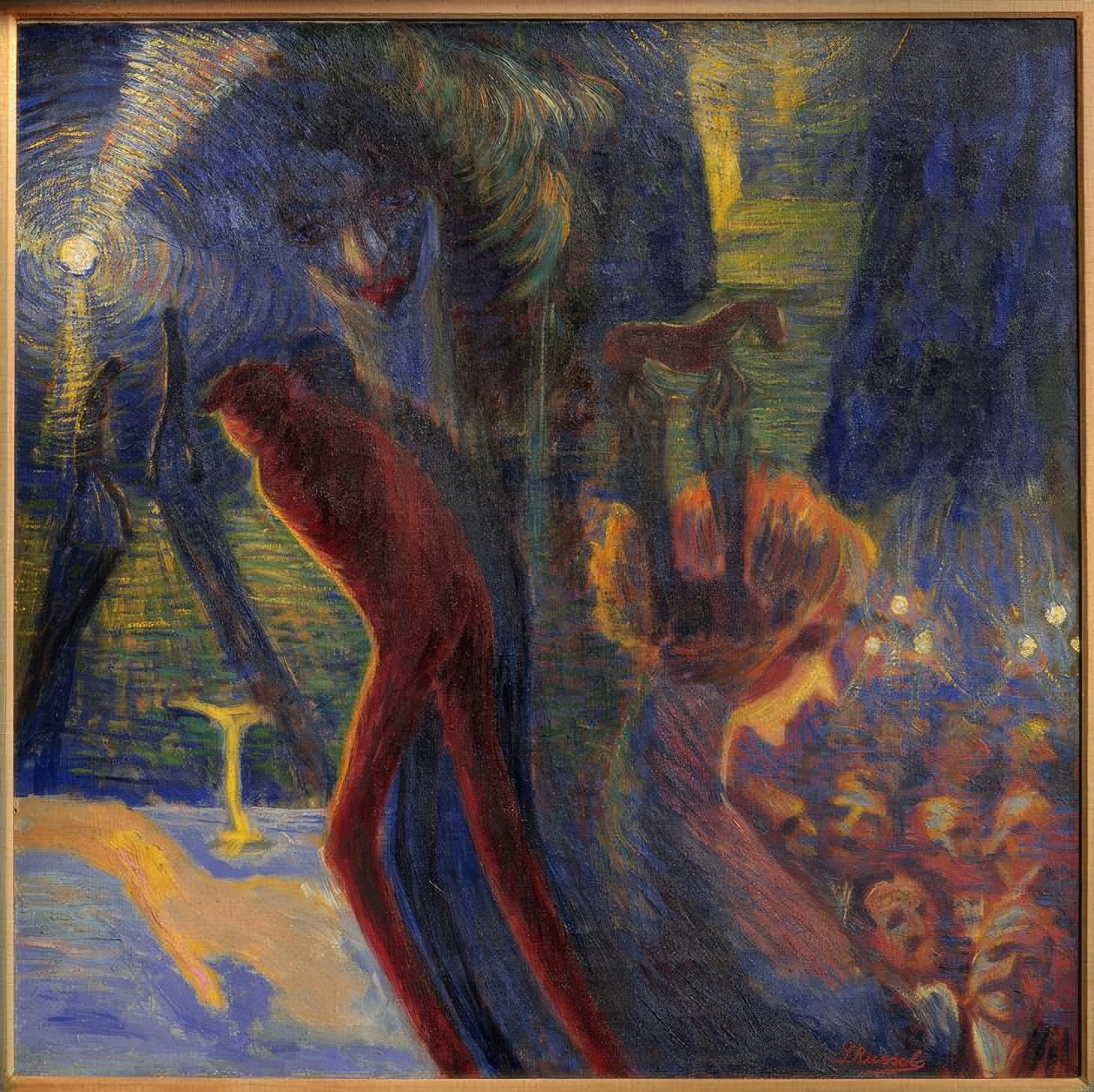 Wspomnienia nocy autorstwa Luigi Russolo