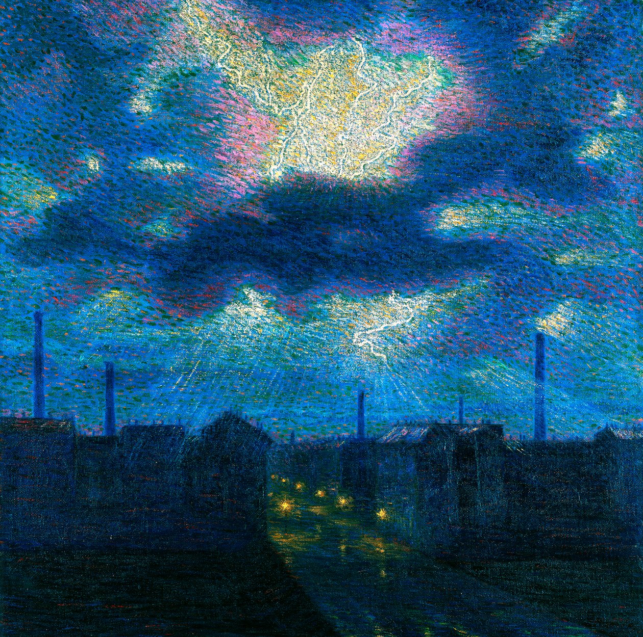 Błyskawica autorstwa Luigi Russolo