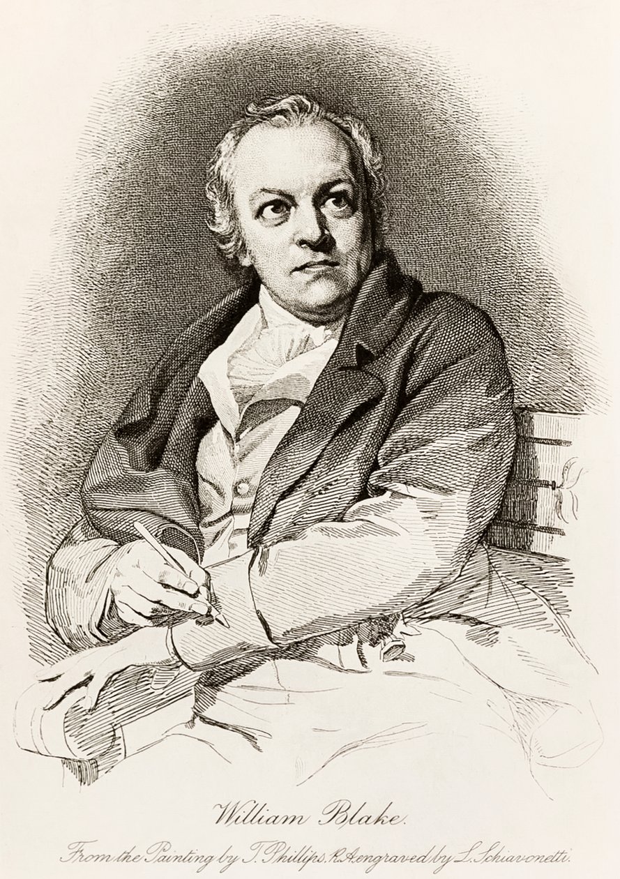 William Blake autorstwa Luigi Schiavonetti