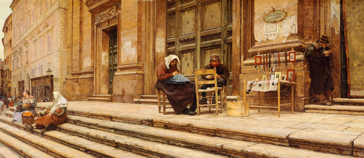 Coronari, Luigi Serra (1846-1888) autorstwa Luigi Serra