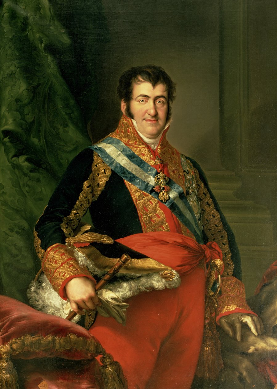 Ferdynand VII (1784-1833) 1808-11 autorstwa Luis Lopez Piquer