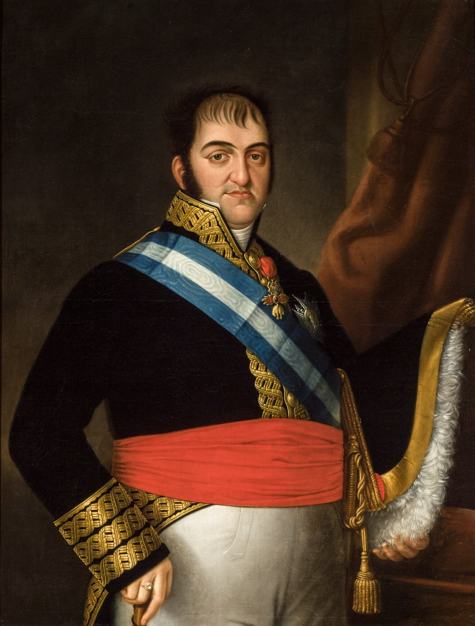 Król Hiszpanii Ferdynand VII autorstwa Luis de la Cruz
