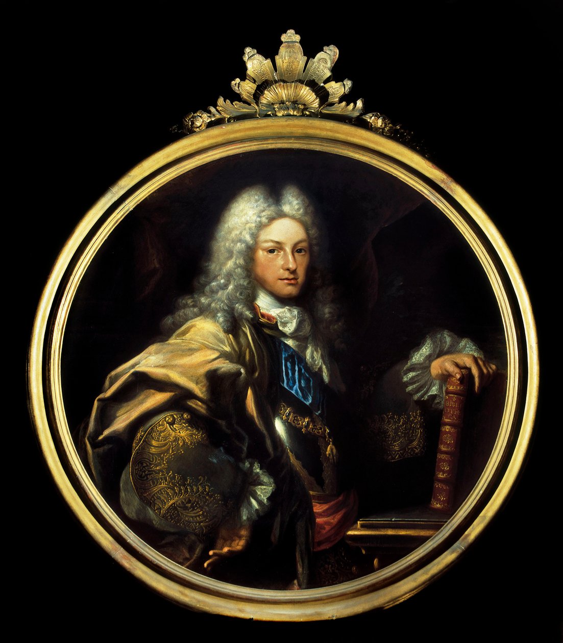 Portret Filipa V (1683-1746) autorstwa Luis Egidio Melendez
