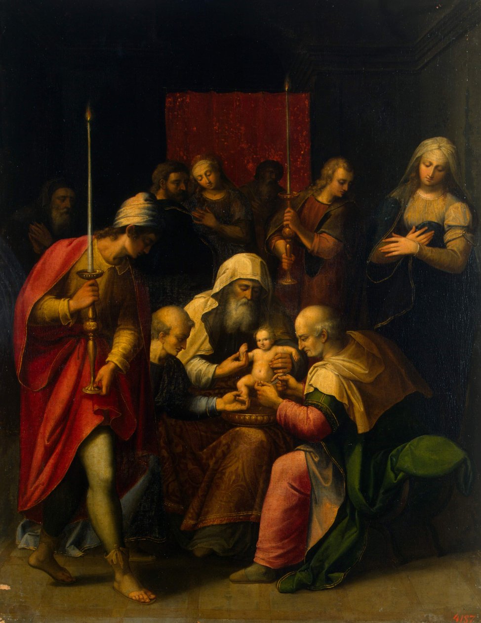 Obrzezanie, ok. 1590 autorstwa Luis de Carvajal