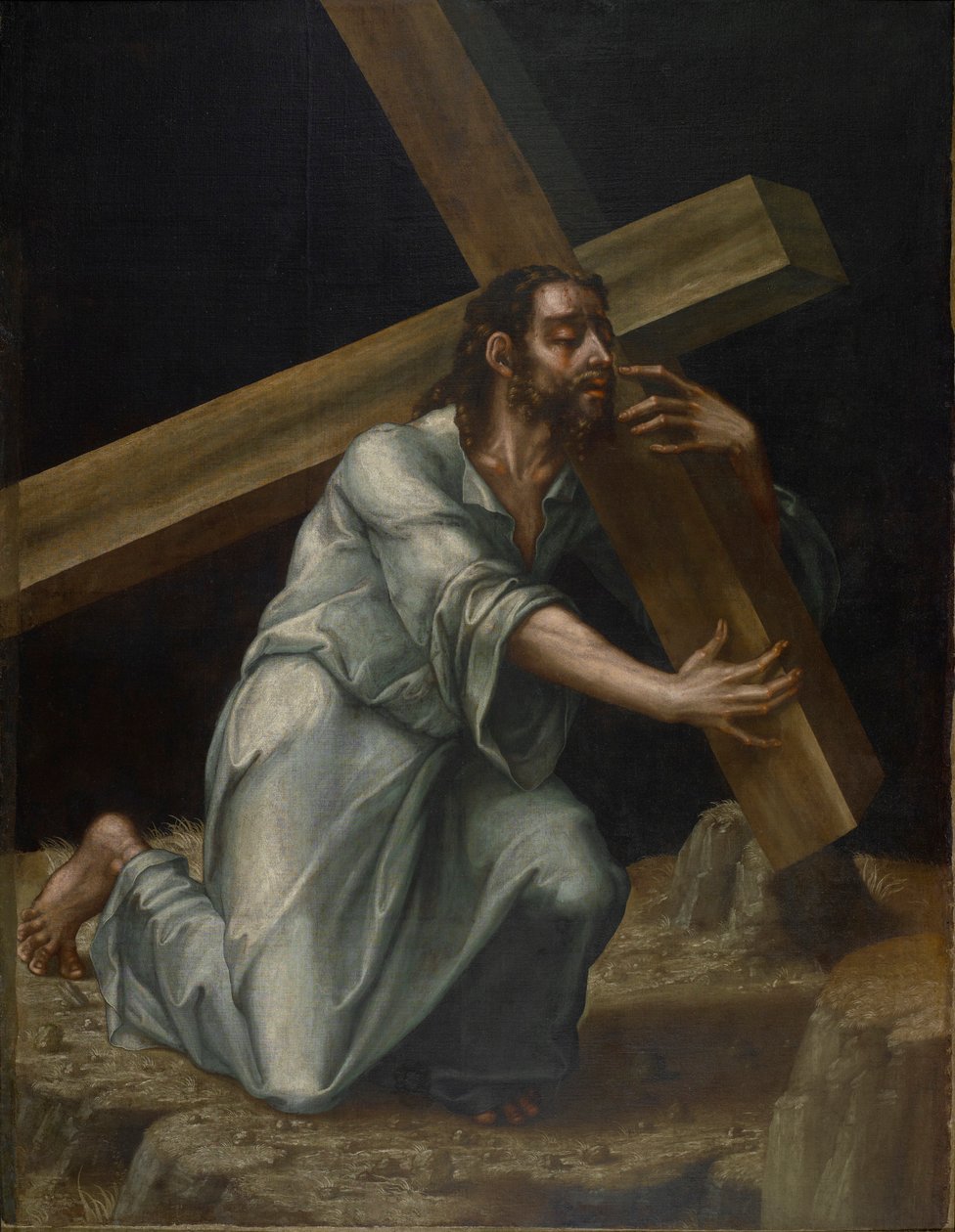 Chrystus niosący krzyż autorstwa Luis de Morales