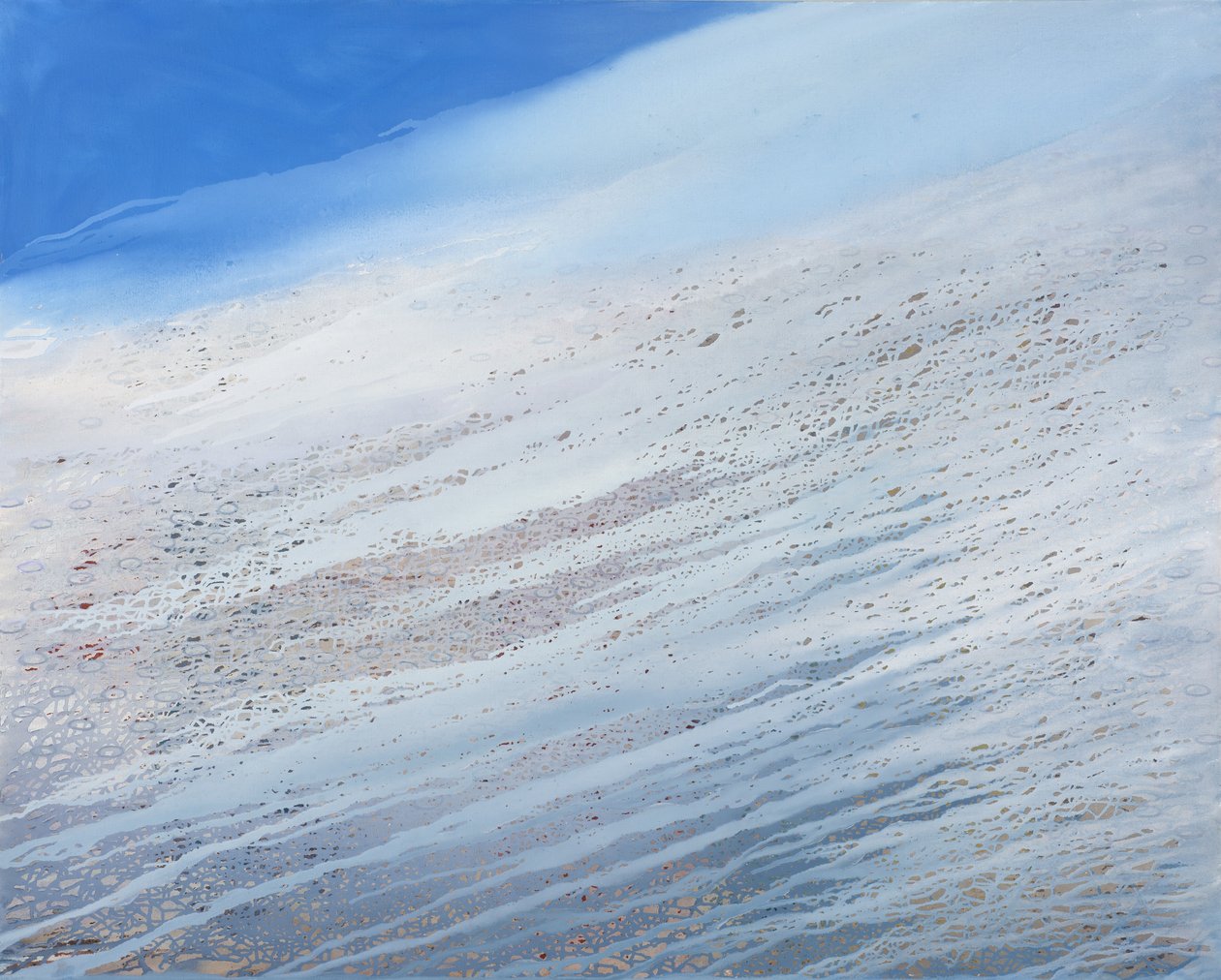 Dryf, 2014, autorstwa Luke Elwes