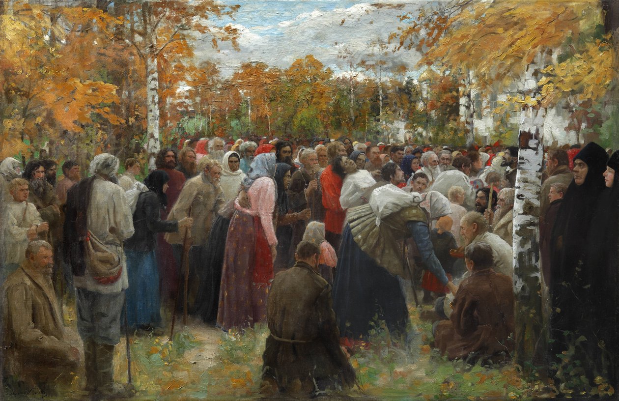 Do miejsc świętych, 1911. autorstwa Lukian Vasilyevich Popov