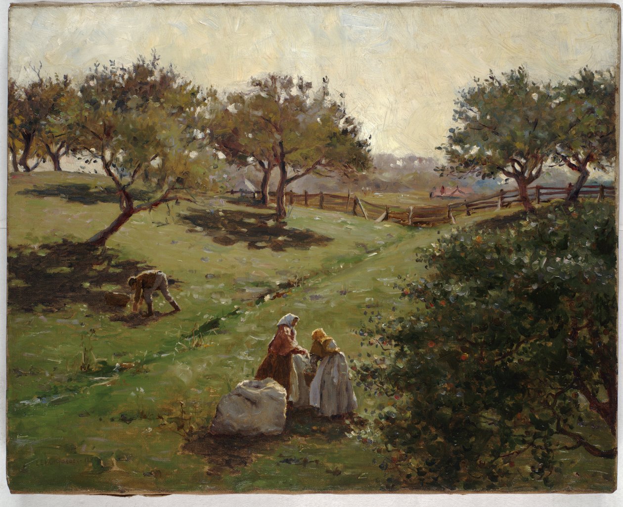 Sad jabłkowy, 1892 autorstwa Luther Emerson van Gorder