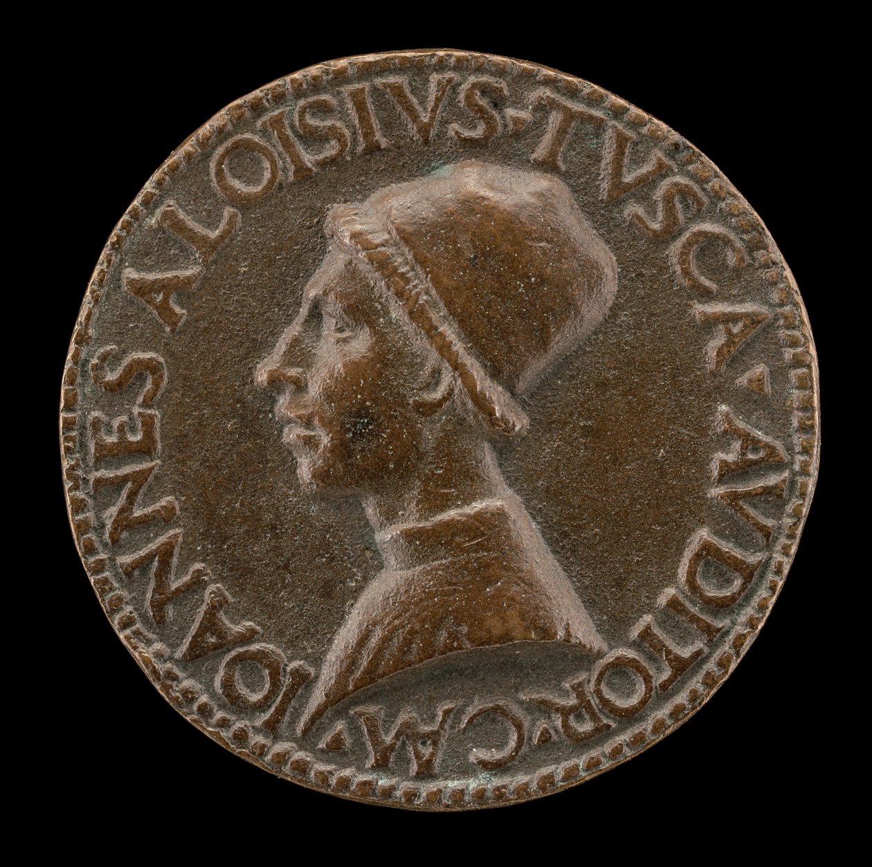 Giovanni Alvise Toscani, ok. 1930 r. 1450-1478, Milanese Jurisconsult, Adwokat Konsystorialny... [awers]. autorstwa Lysippus Junior