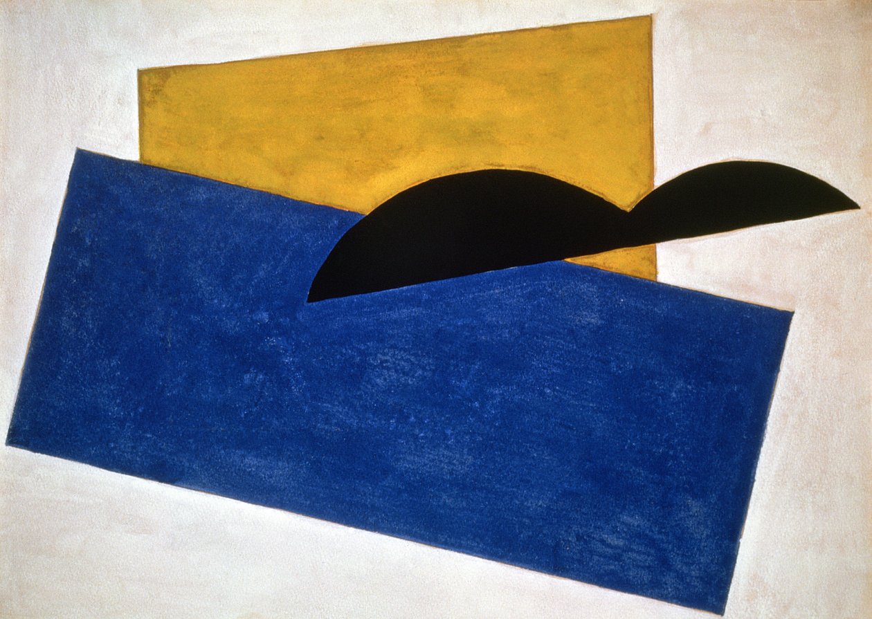 Architektura artystyczna, 1916 autorstwa Lyubov Sergeevna Popova