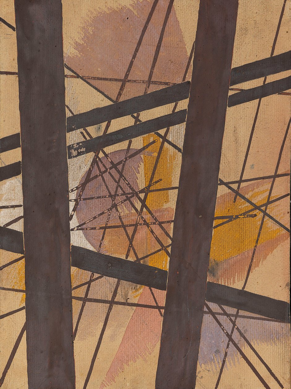 Skład sił kosmicznych, 1921-1922. autorstwa Lyubov Sergeevna Popova