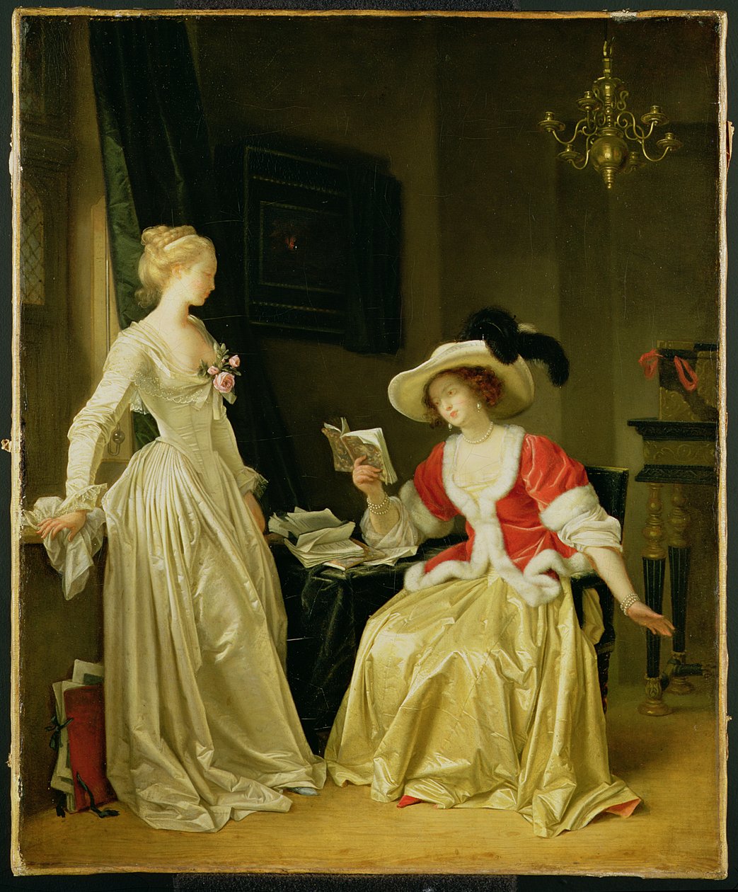 Czytelnik, ok. 1788 r. autorstwa M. and Fragonard, J. Gerard