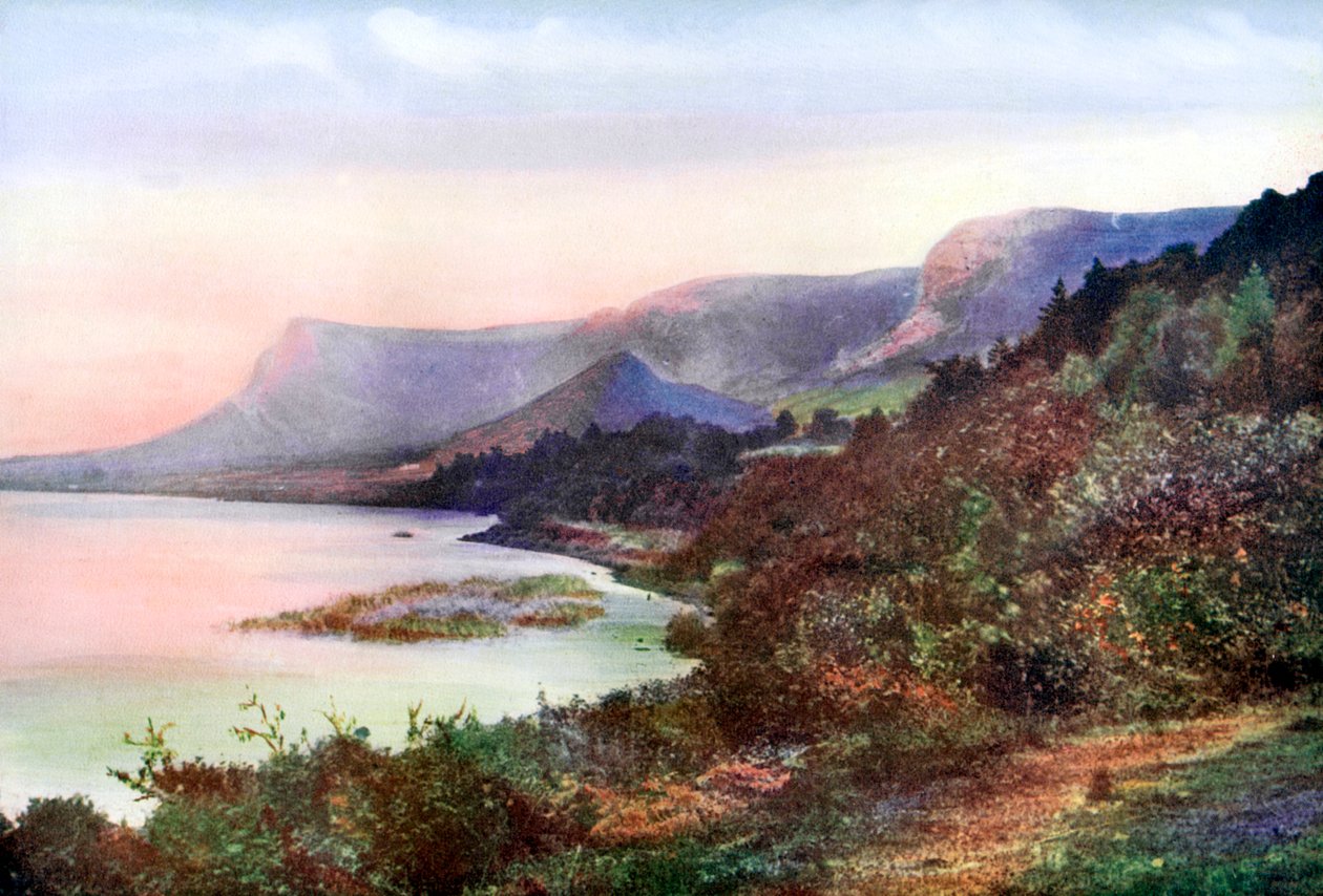 „Glencar Lough, hrabstwo Sligo”, Irlandia, 1924-1926. autorstwa MC Green