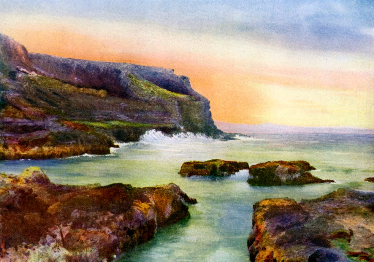Klif, Castlerock, Londonderry, Irlandia Północna, 1924-1926 autorstwa MC Green