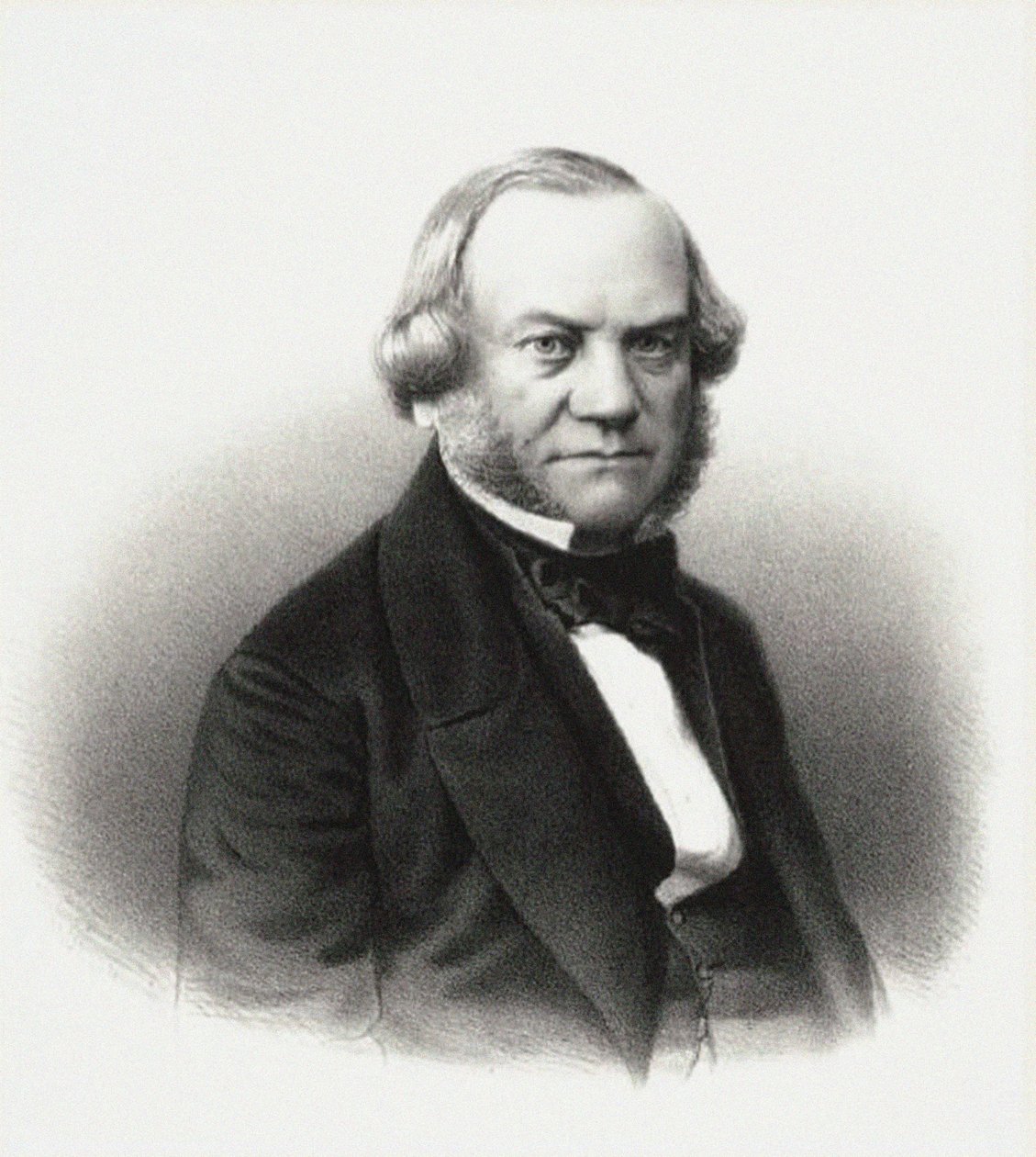 Portret dyrektora teatrów cesarskich Aleksandra Michajłowicza Gedeonowa, 1858. autorstwa M. Baryshev