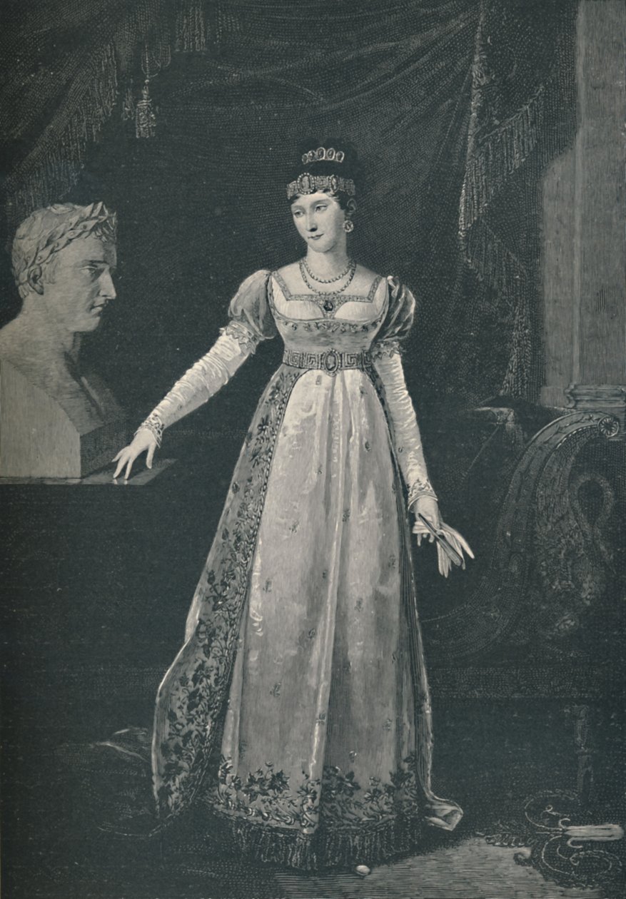 Marie-Pauline Bonaparte - Madame Leclerc, Księżniczka Borghese, c1806, 1896 autorstwa M. Haider
