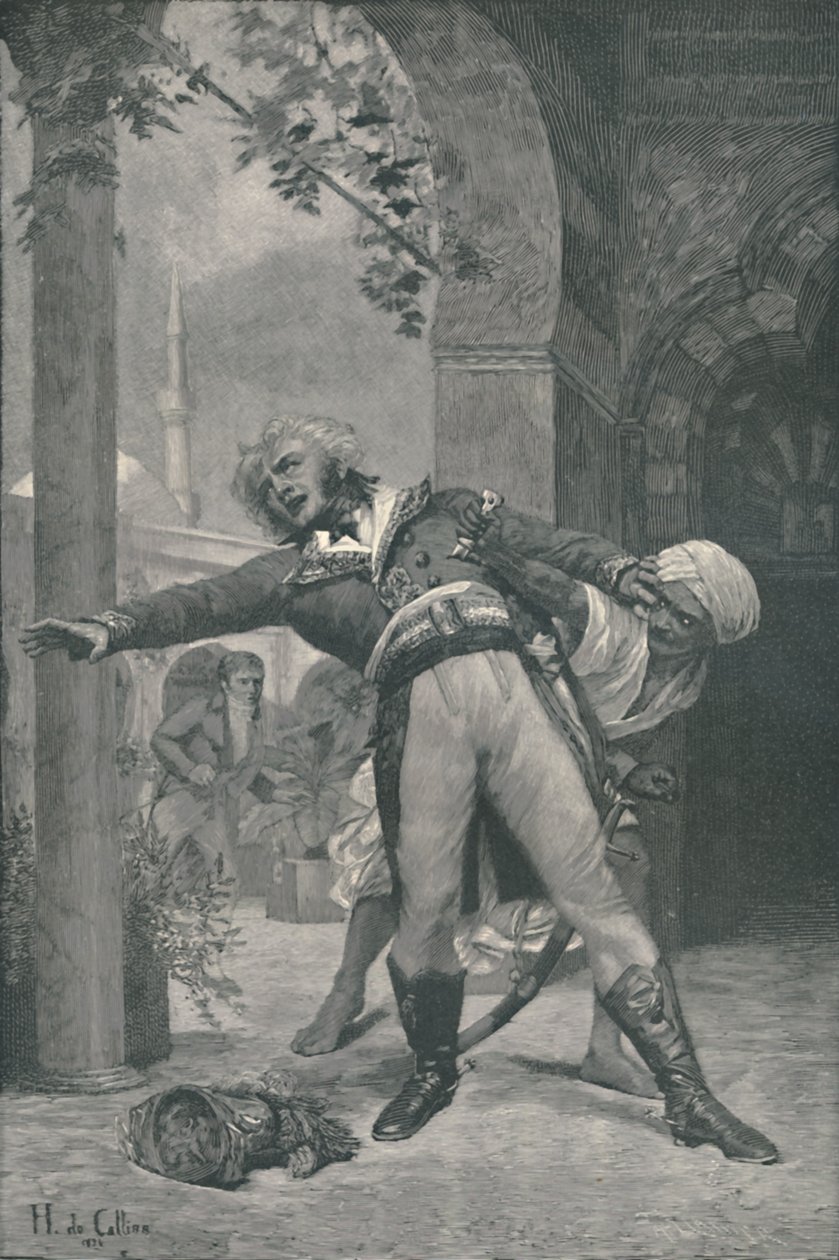 Zabójstwo Klébera w Kairze, 14 czerwca 1800, 1896 autorstwa Horace de Callias