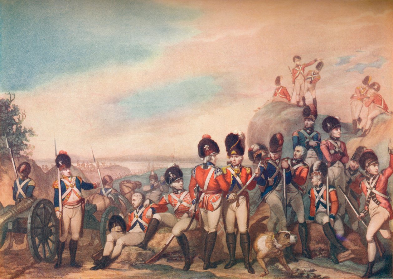Loyal Associated Ward i Korpus Ochotniczy Miasta Londyn, c1799, 1914 autorstwa M Place