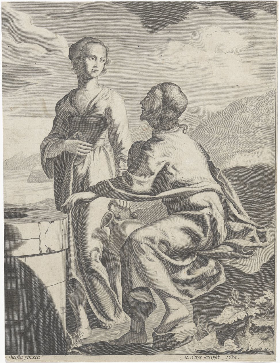 Chrystus i Samarytanka autorstwa M. Suys