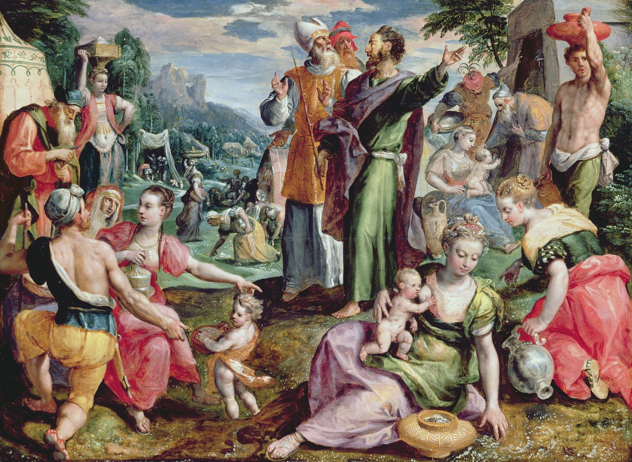 Zgromadzenie Manny, 1602 autorstwa Maarten de Vos