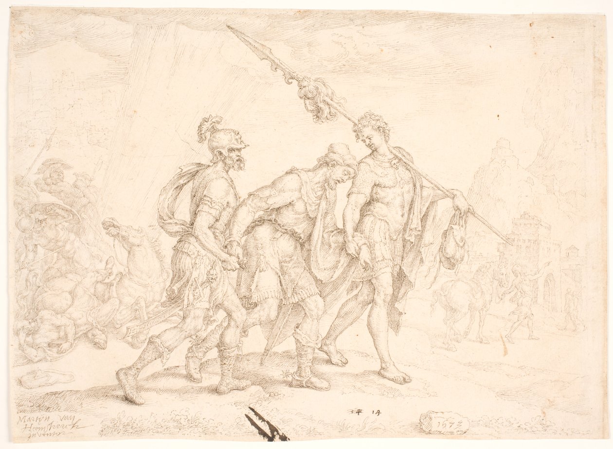 Nawrócenie Pawła autorstwa Maarten van Heemskerck