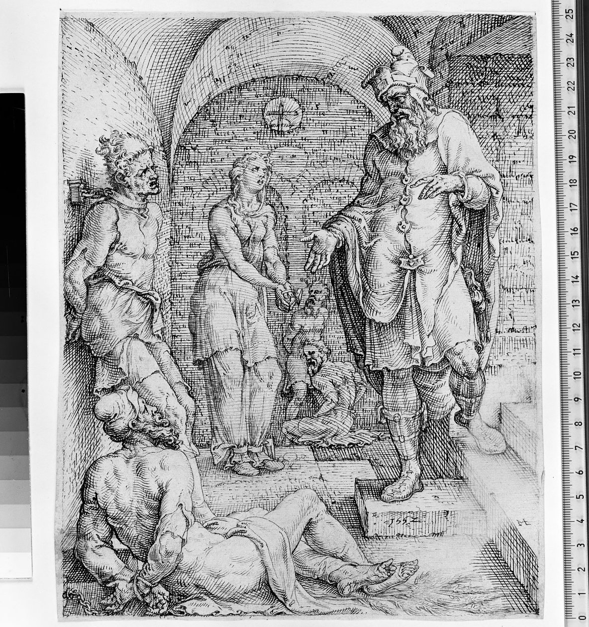 Uwolnienie jeńców autorstwa Maarten van Heemskerck