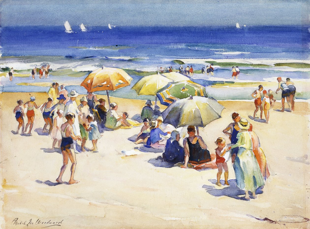 Popołudnie na plaży? autorstwa Mabel Woodward