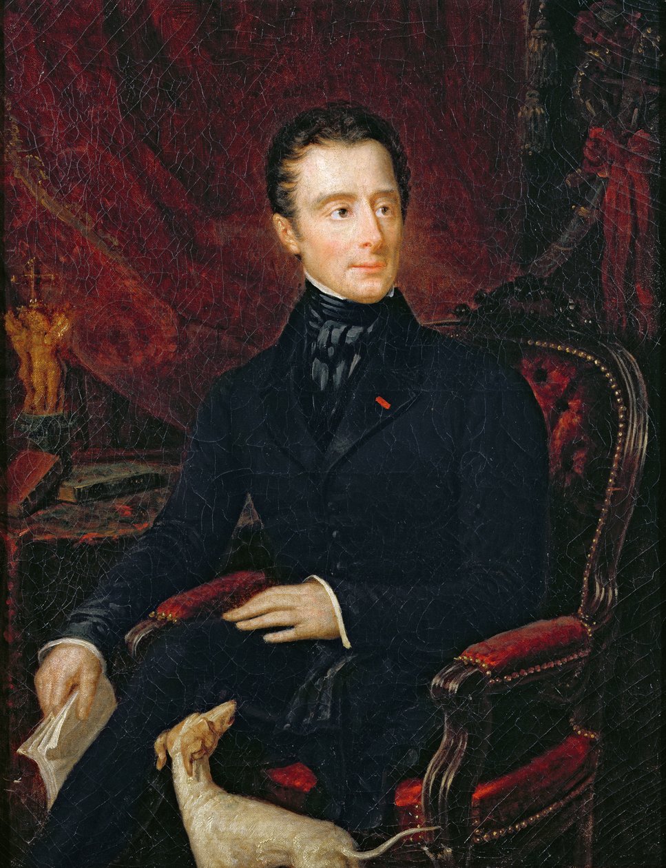 Alfons de Lamartine (1790-1869) autorstwa Madame de Lamartine