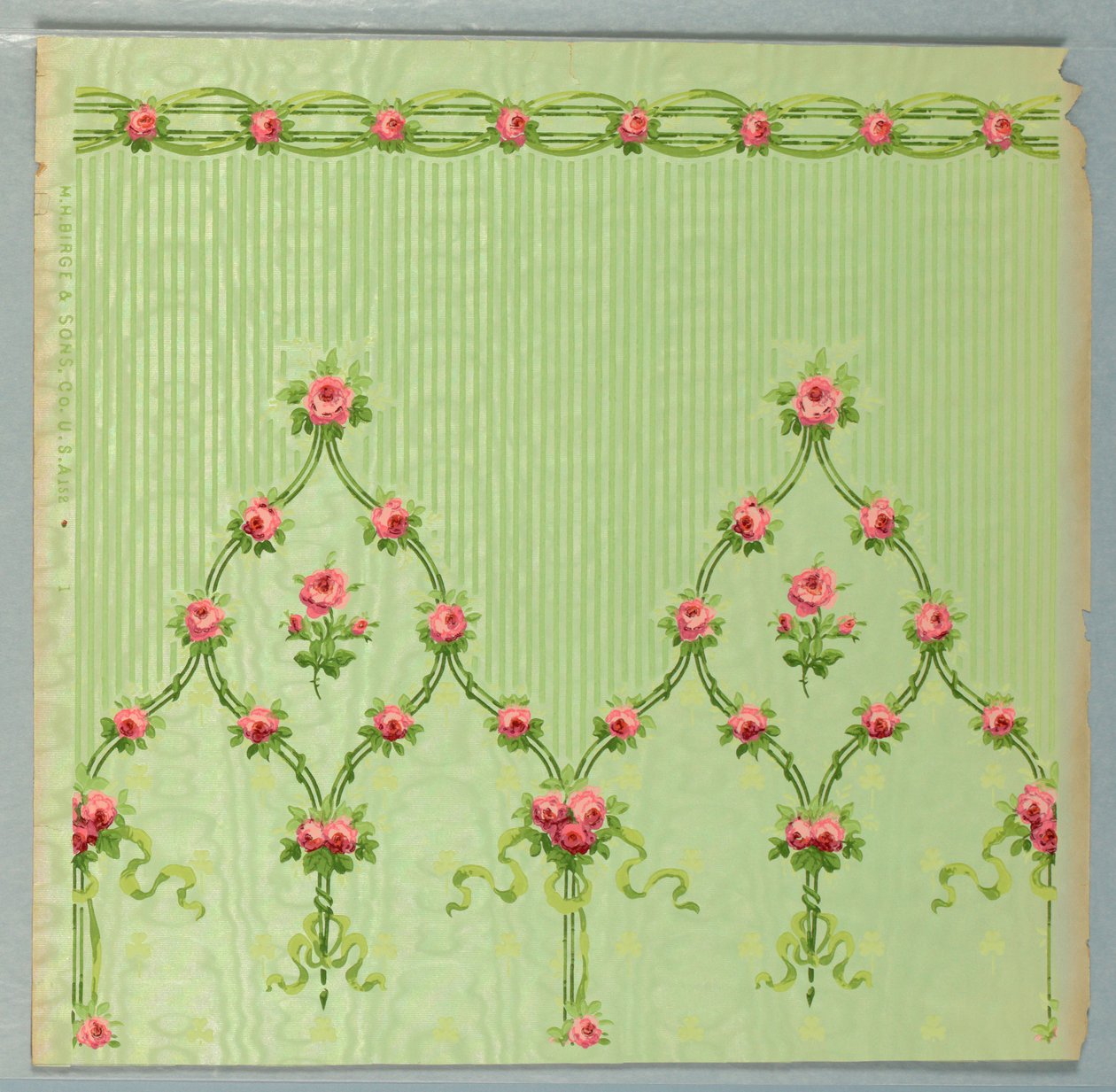 Ściana boczna i fryz (USA), 1905–1920 autorstwa Made by M.H. Birge and Sons Co.