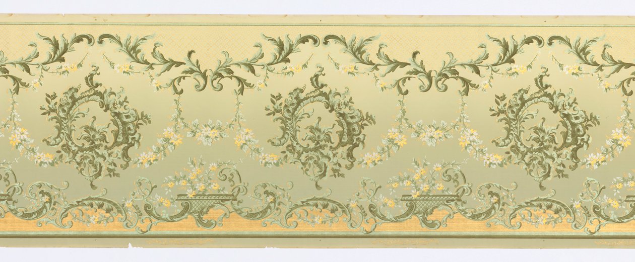 Fryz (USA), 1890-1910 autorstwa Made by York Card and Paper Co.