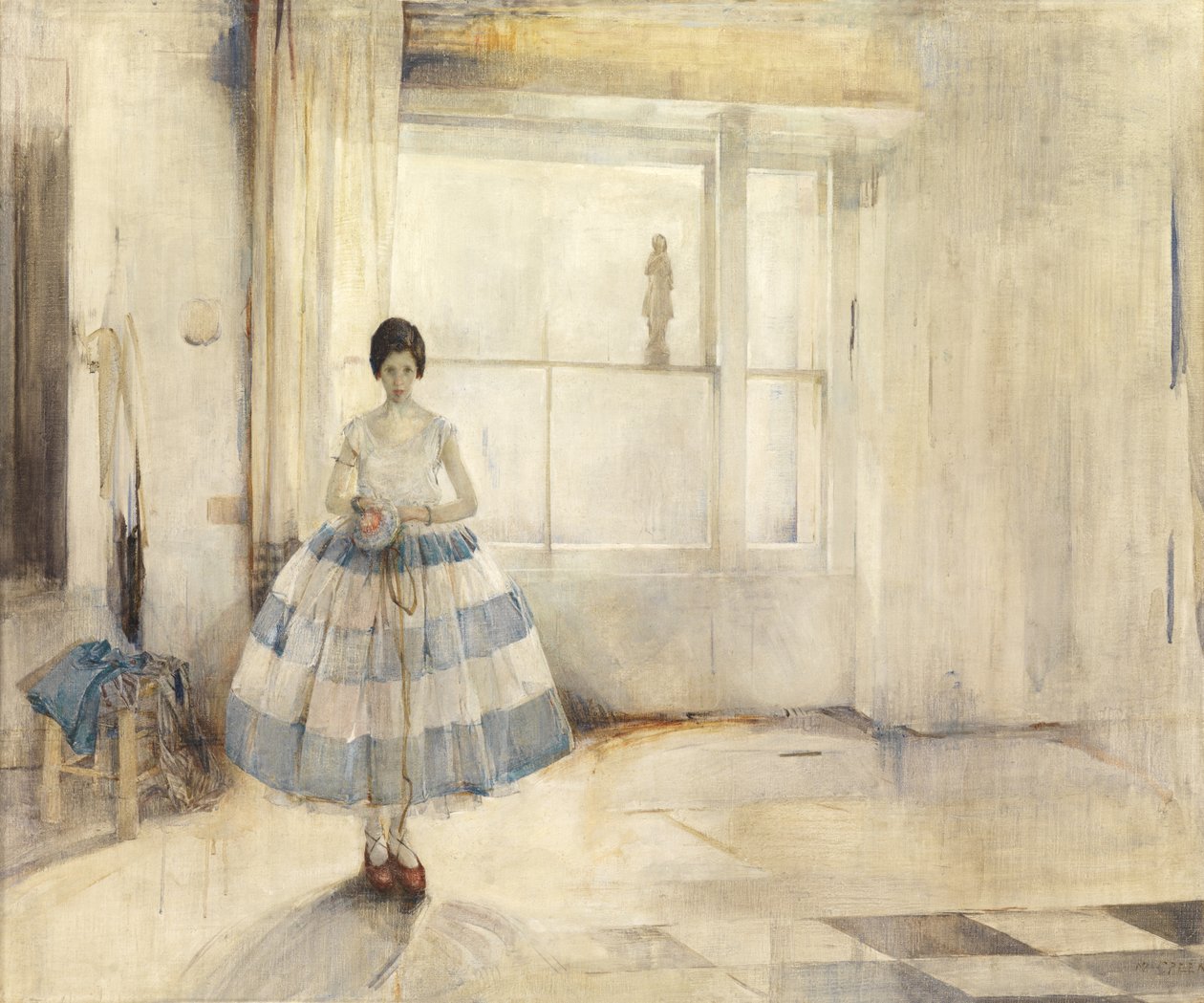 Tancerka (olej na płótnie) autorstwa Madeline Emily Green