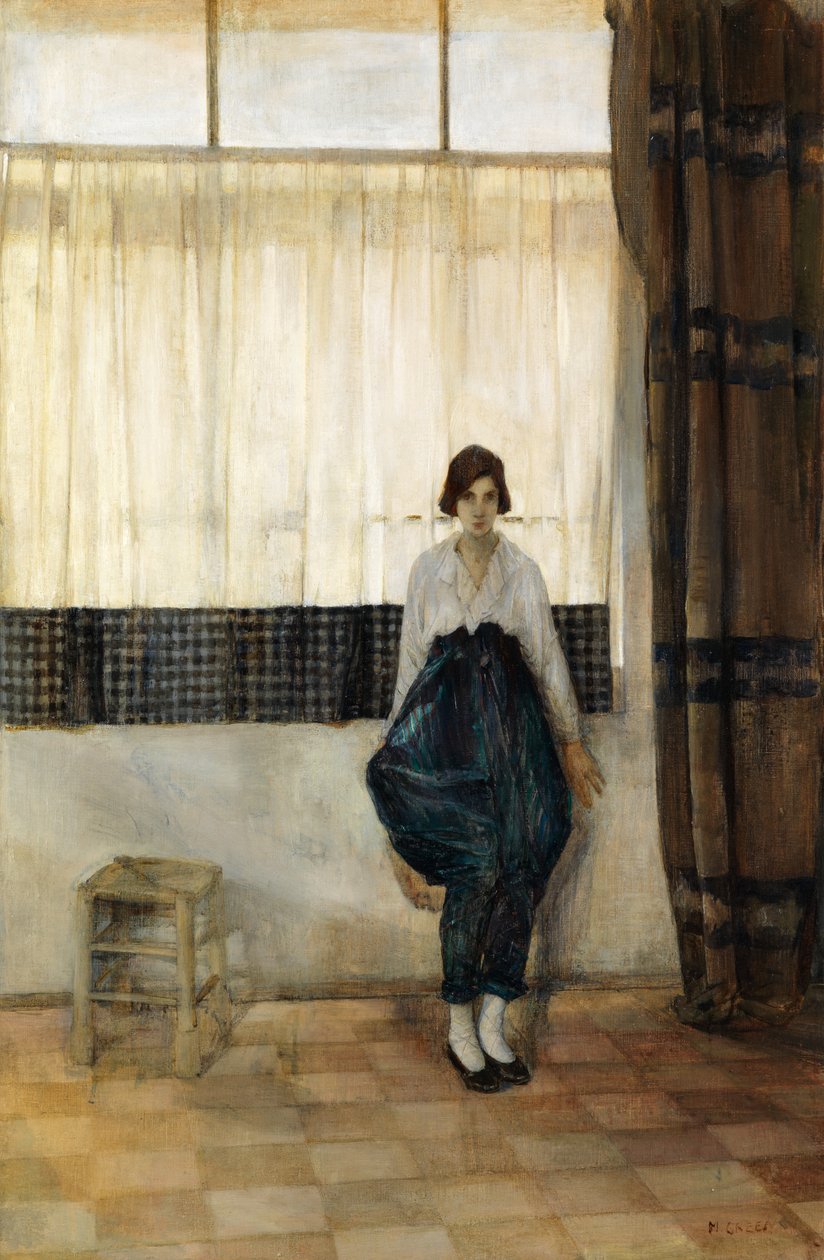 Step-Tancerka (olej na płótnie) autorstwa Madeline Emily Green