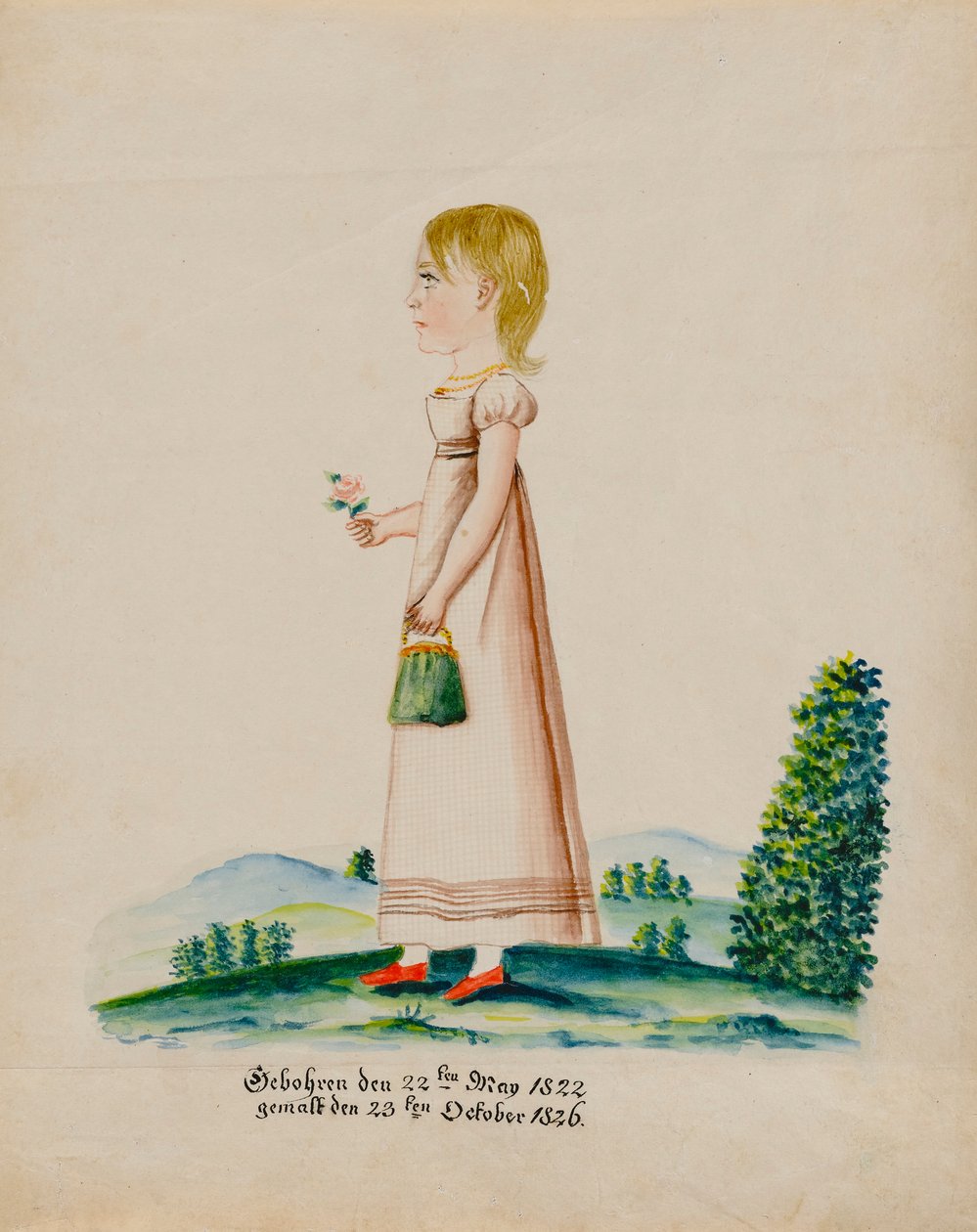 Portret Sary Musser autorstwa Maentel, Jacob