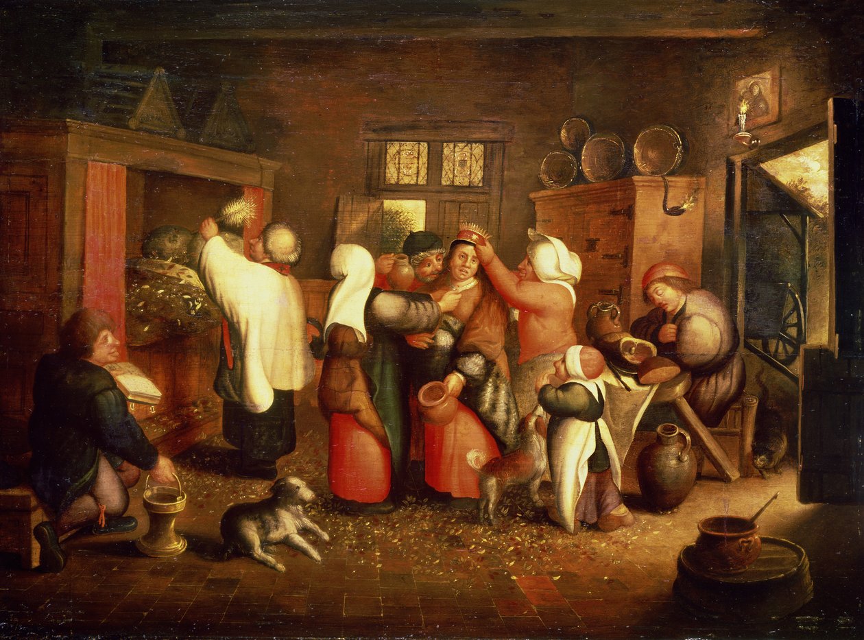 Wesele chłopskie autorstwa Maerten van Cleve