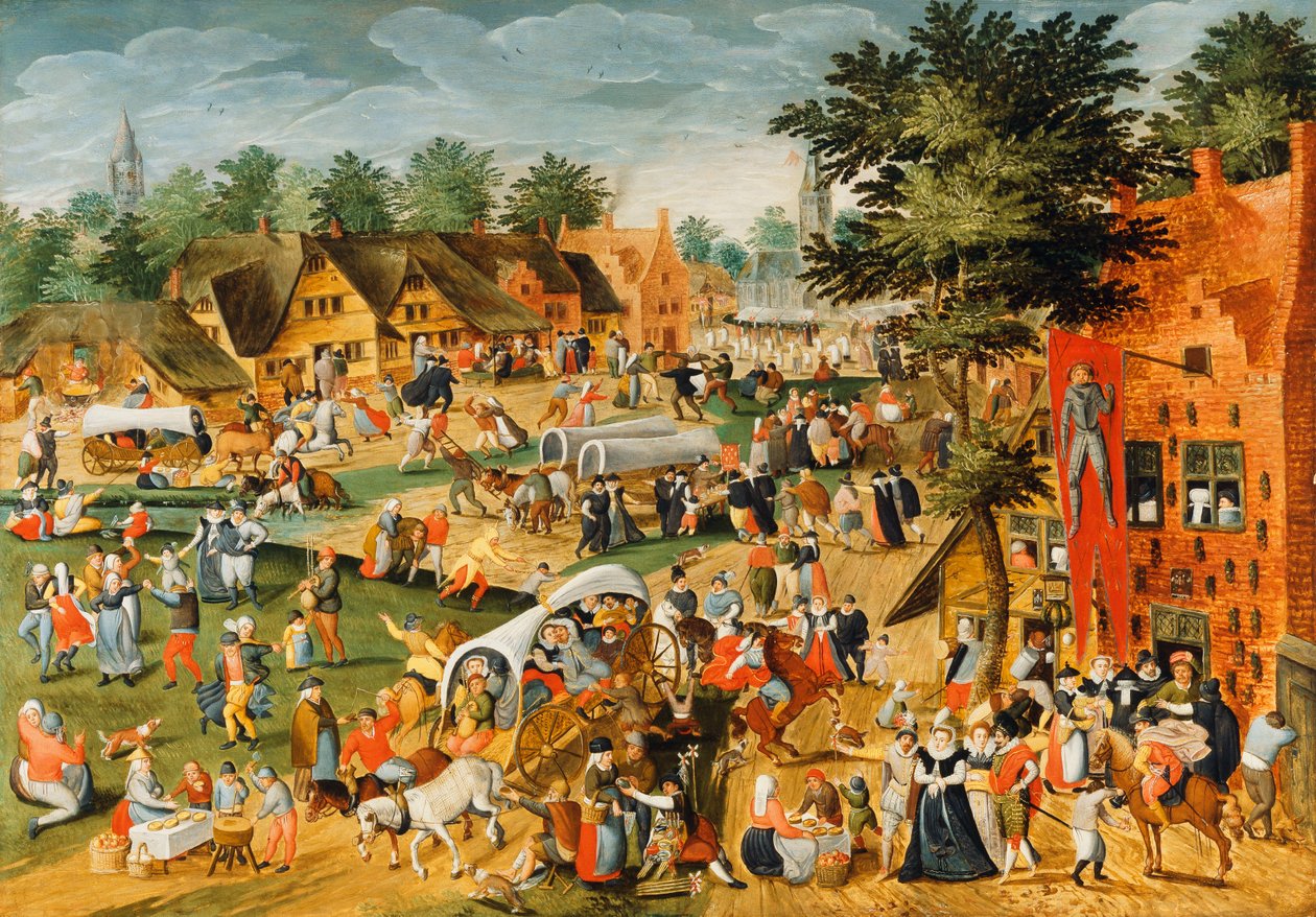 Święto Świętego Jerzego, autorstwa Maerten van Cleve