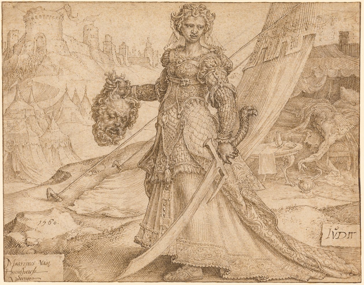 Judith autorstwa Maerten van Heemskerck