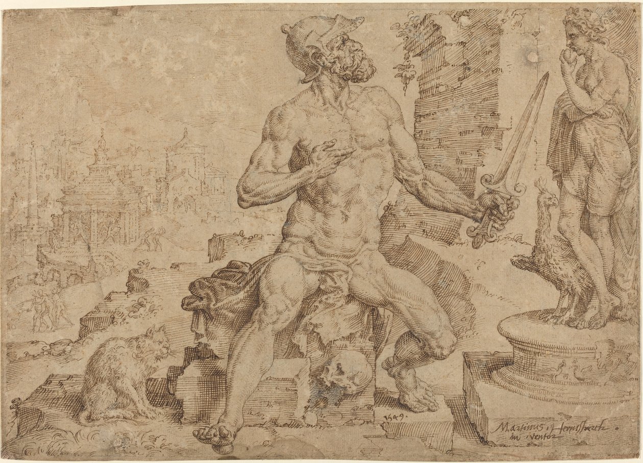 Symeon Patriarcha autorstwa Maerten van Heemskerck