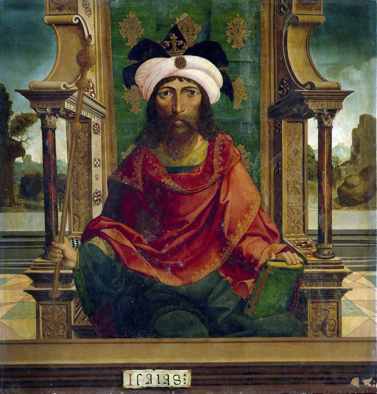 Izajasza przez Mistrza Becerril, ca. 1525 (olej na panelu) autorstwa Maestro de Becerril