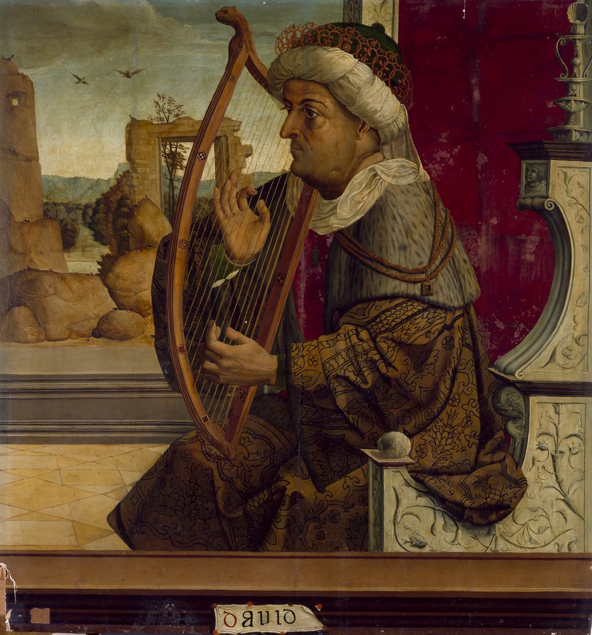 Król Dawid, ok. 1525 autorstwa Maestro de Becerril