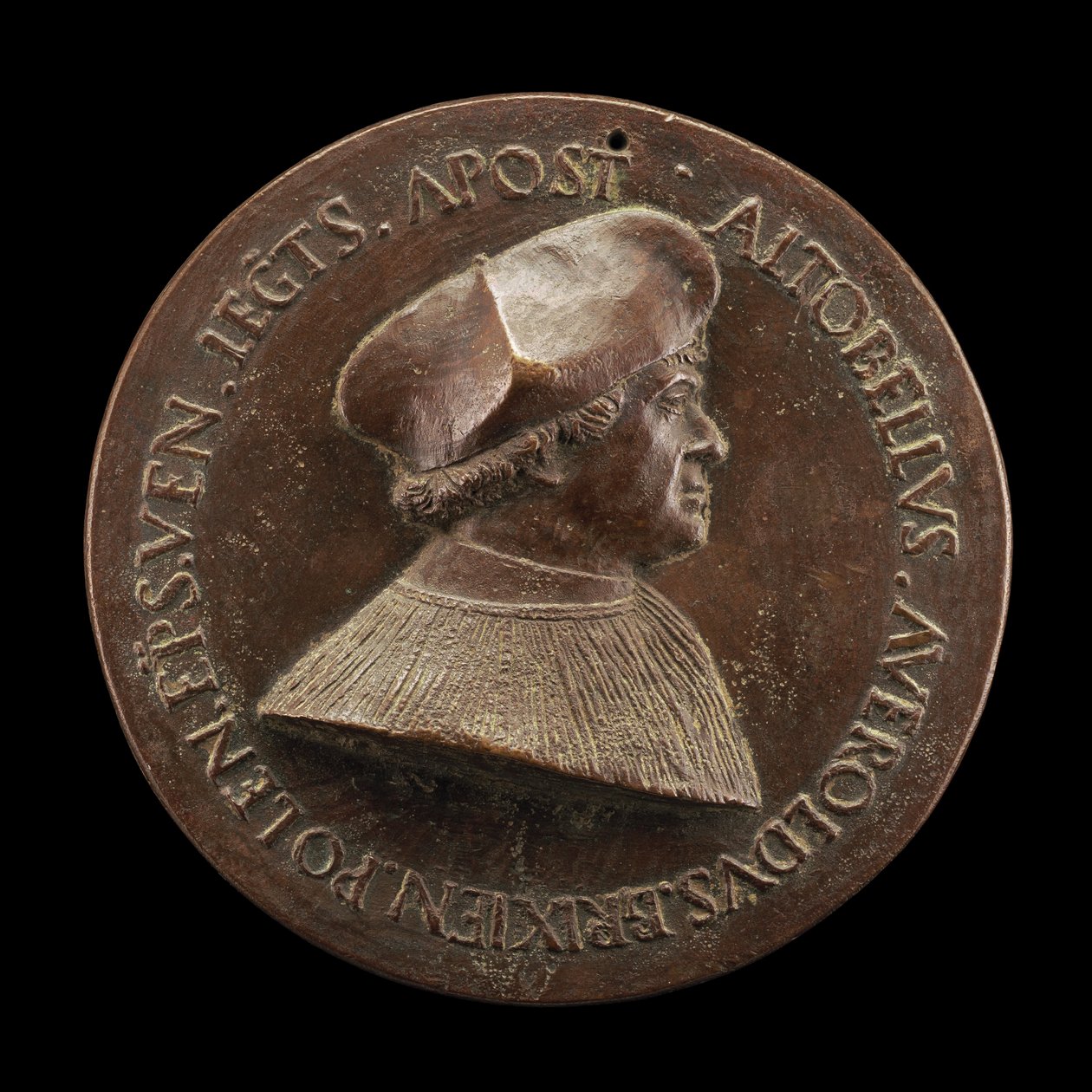 Altobello Averoldo z Brescii, zm. 1531, biskup Pola, legat apostolski [awers], 1520s. autorstwa Maffeo Olivieri