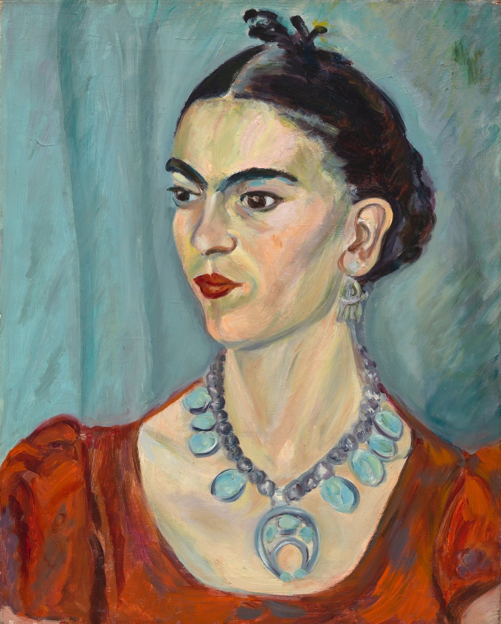 Frida Kahlo, 1933. autorstwa Magda Pach