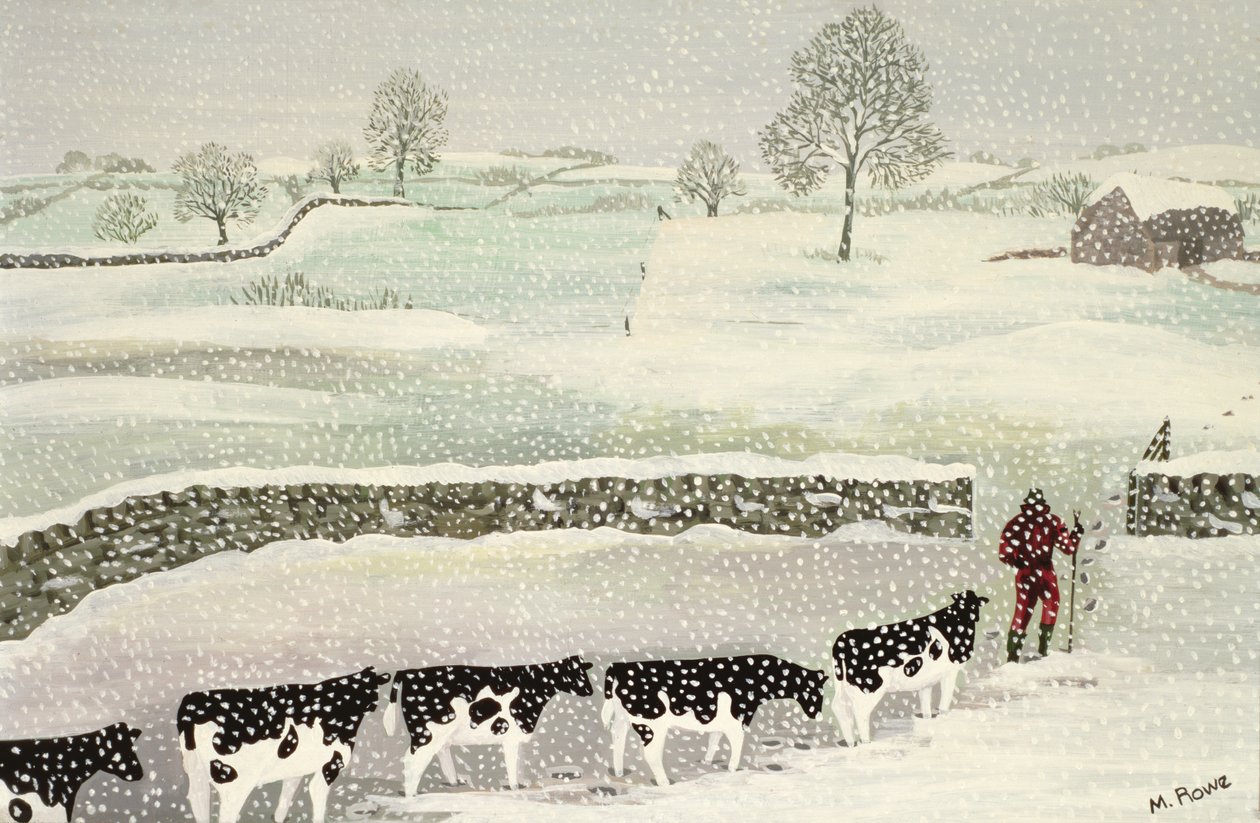 Cotswold: Scena zimowa autorstwa Maggie Rowe