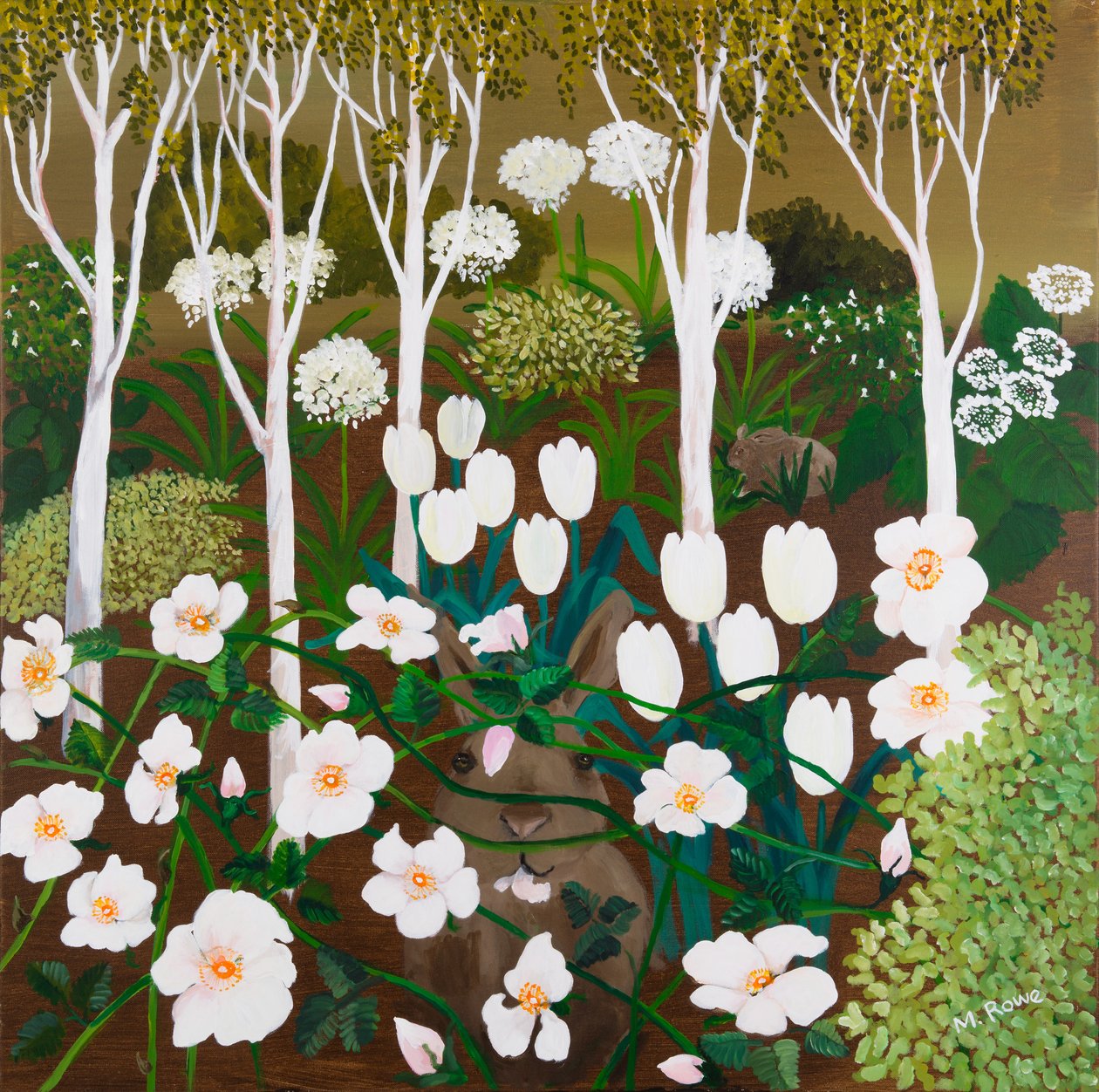 Biały Ogród, 2013 autorstwa Maggie Rowe
