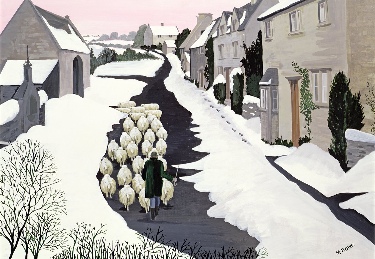 Whittington zimą autorstwa Maggie Rowe