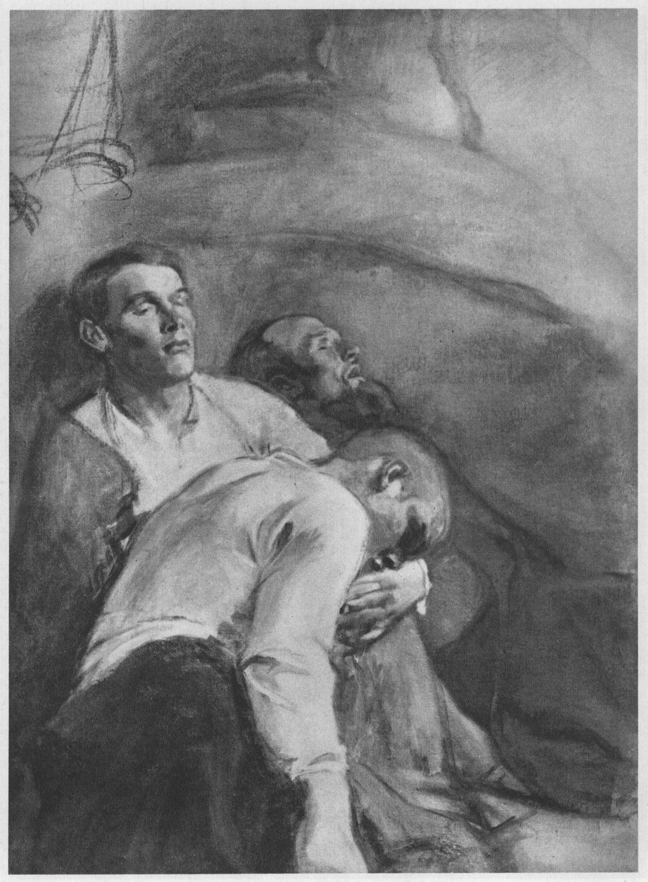 Getsemani. Opis badania wg źródeł autorstwa Magnus Enckell