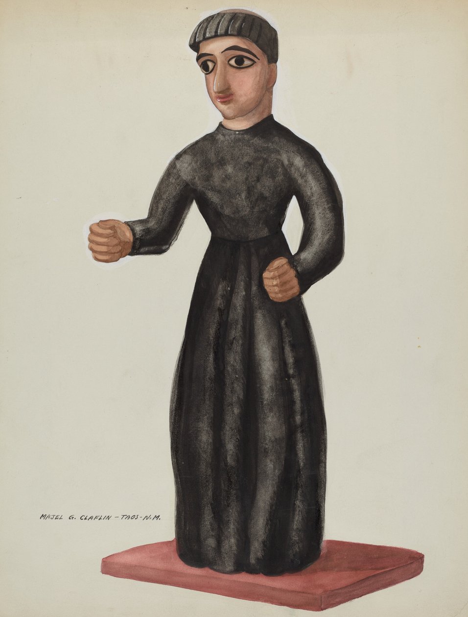 Brat - prawdopodobnie Santo autorstwa Majel G. Claflin
