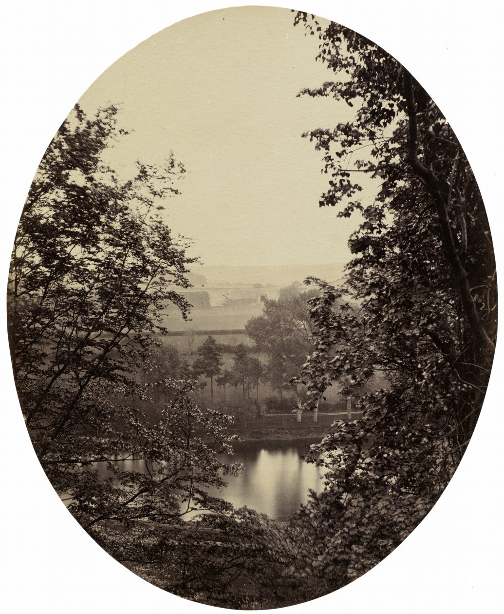 Brzegi Severn, niedaleko Winterdyne autorstwa Major Francis Gresley