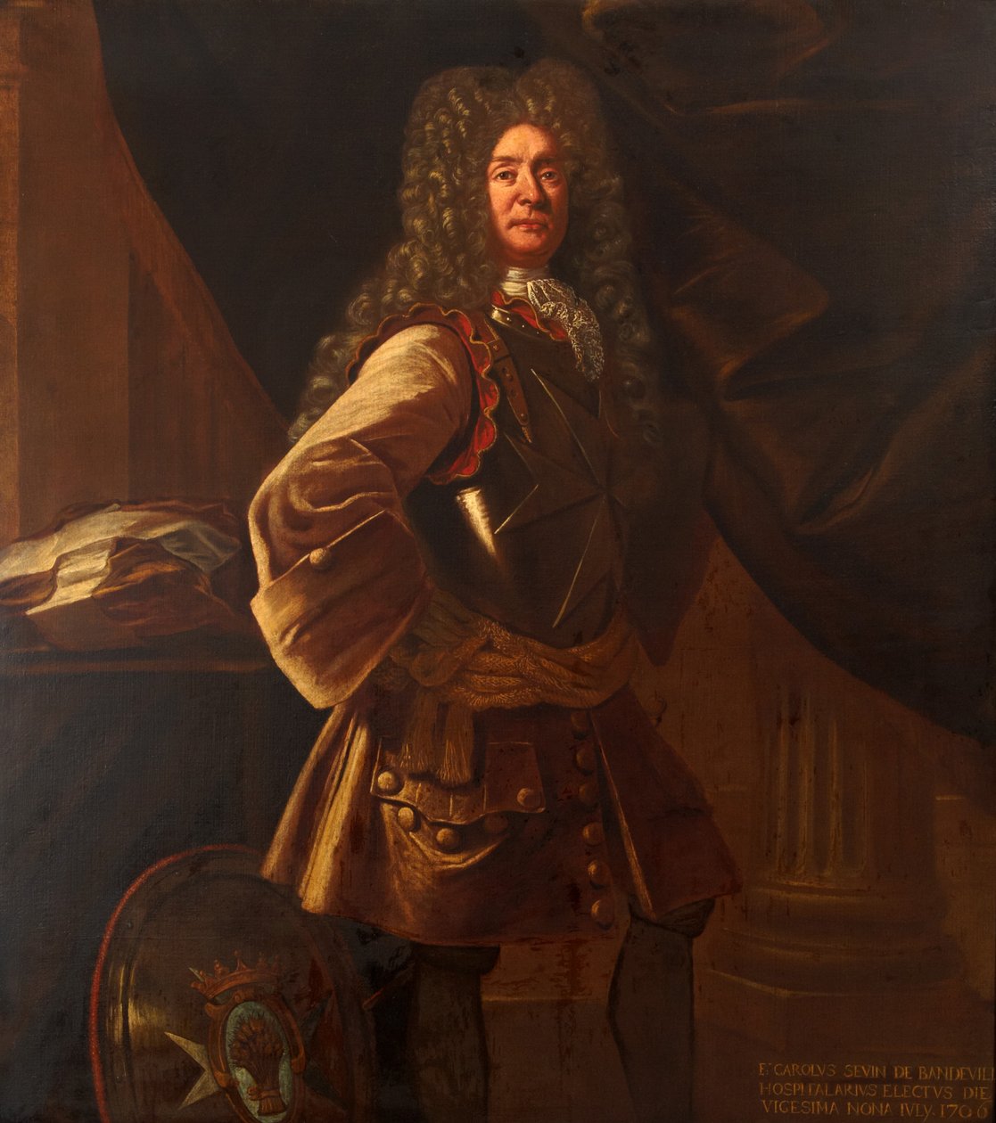 Carolus Sevin de Bandeville, 1706 autorstwa Maltese School