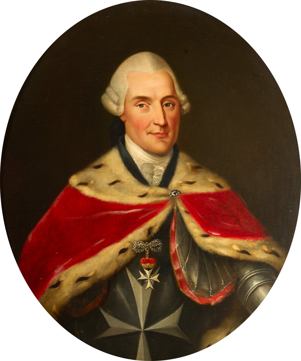 Wielki Mistrz Ferdynand von Hompesch autorstwa Maltese School