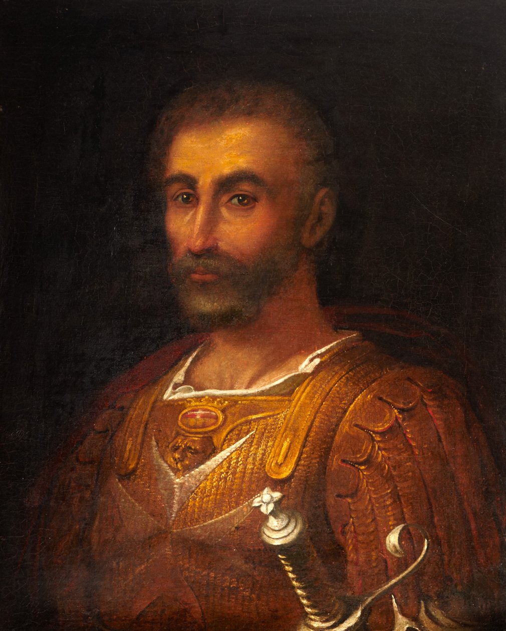 Wielki Mistrz Guillaume de Villaret autorstwa Maltese School